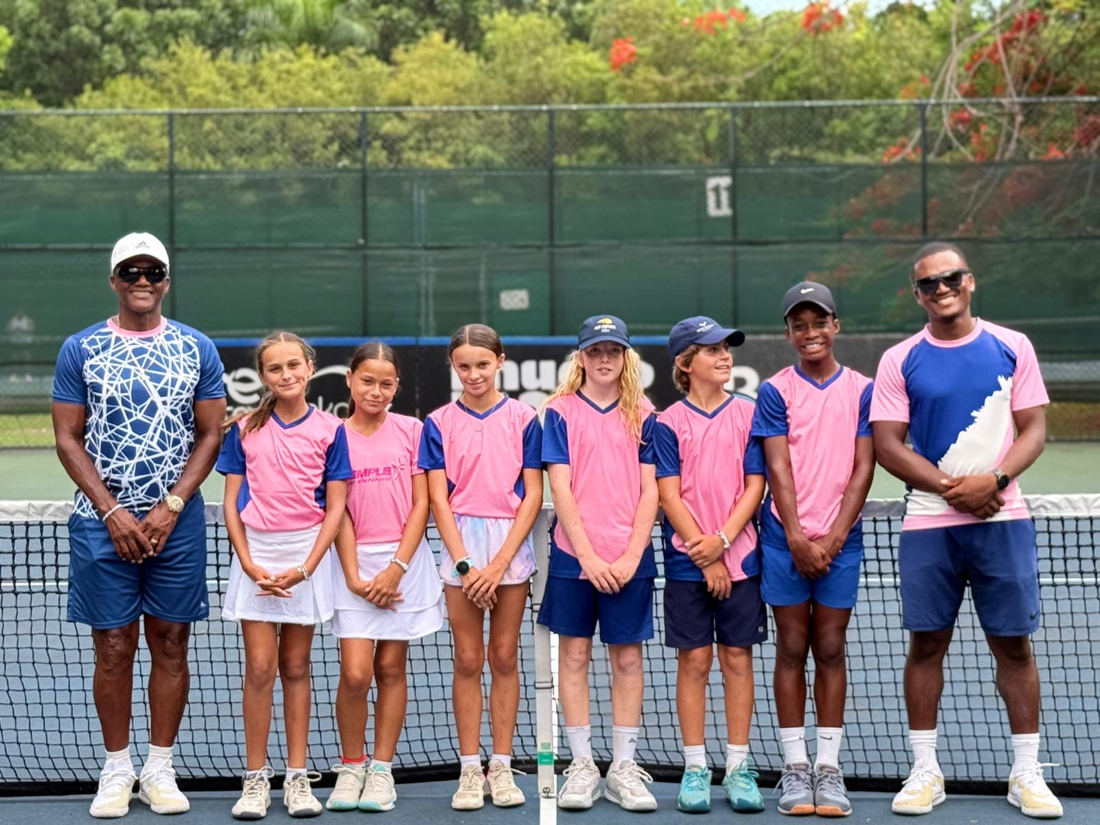 Bermuda U12 tennis team